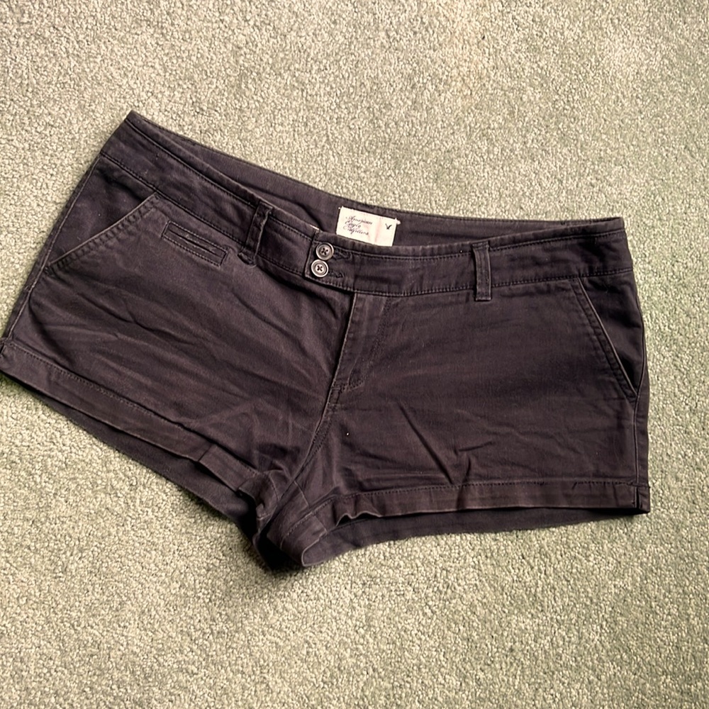 Black Cargo Shorts